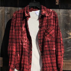 Boho Bleached flannel